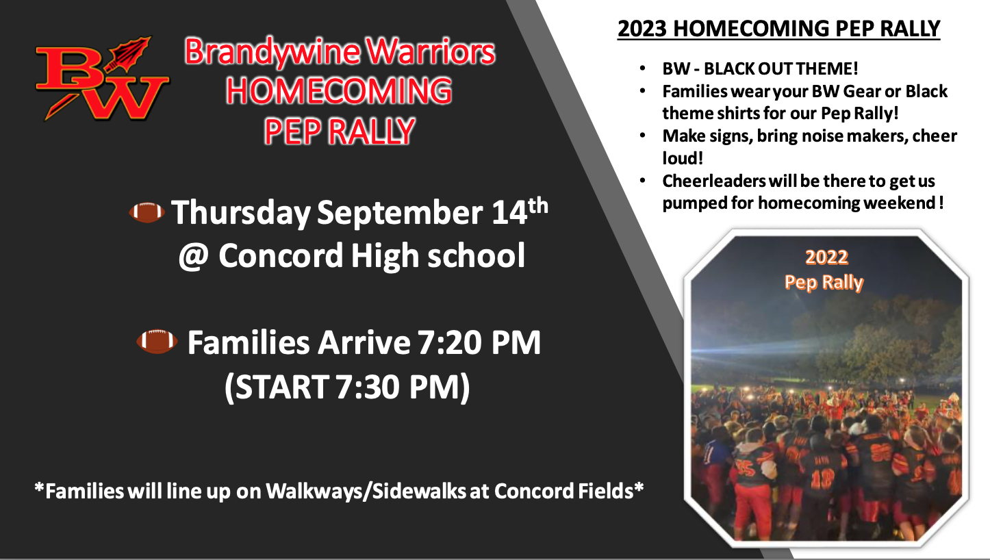 News & Events Brandywine Warriors