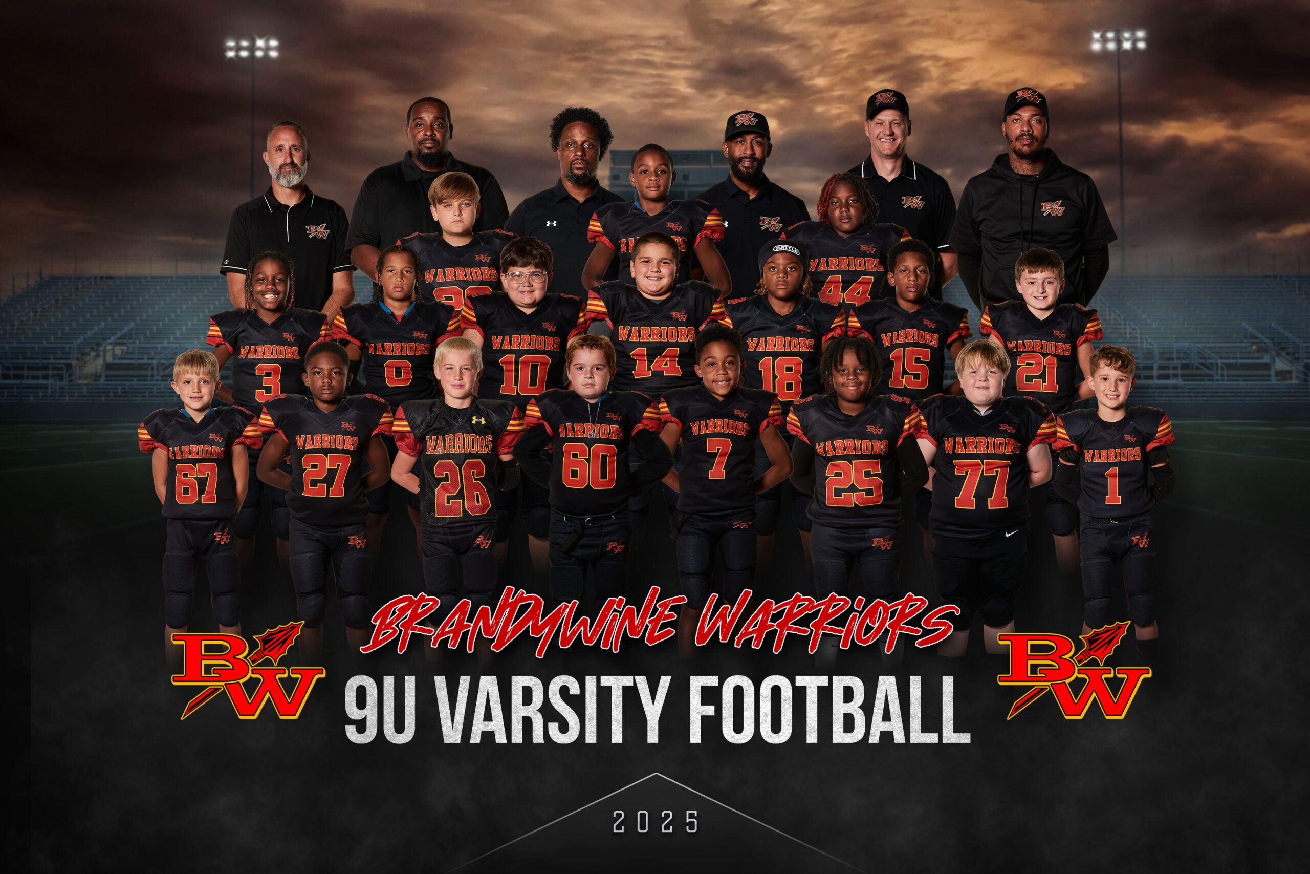 9U Varsity Football - Coach McGhee
