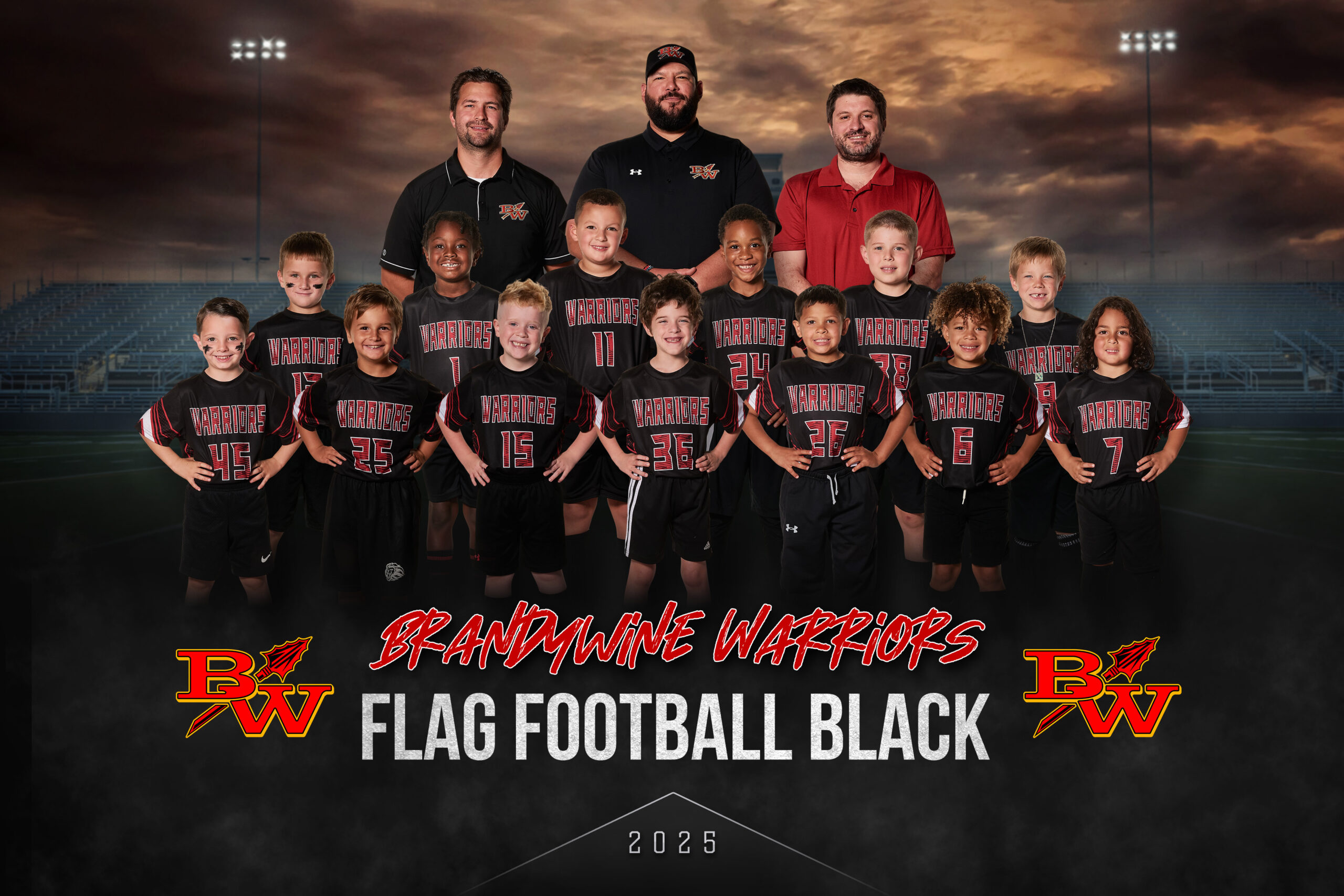 Flag Football - Black
